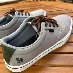 Etnies Eco Jamison Size 9 Mens Skate Shoe Grey/Blue